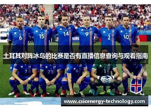 土耳其对阵冰岛的比赛是否有直播信息查询与观看指南